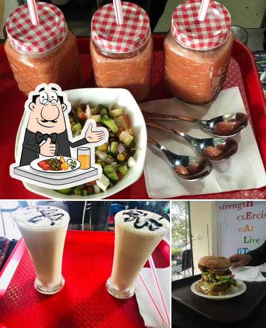 This is the image depicting food and beverage at Hwealth Cafe Karnal Karnal