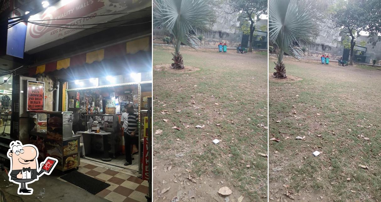 The exterior of Kids Kamp Fast Food