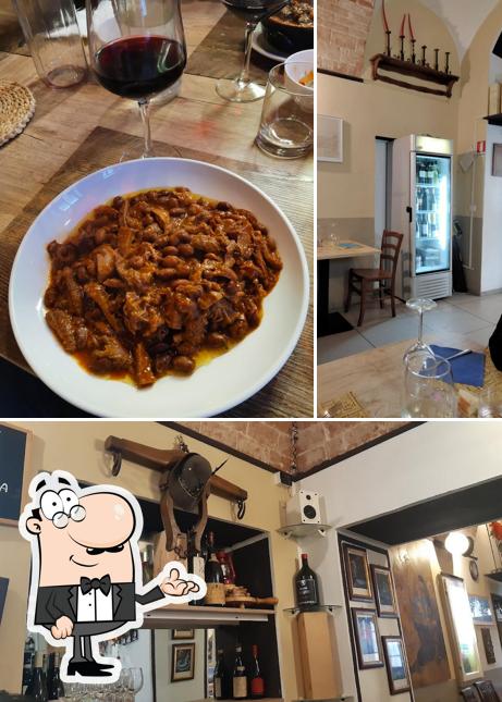 Dai un'occhiata agli interni di Osteria al 101
