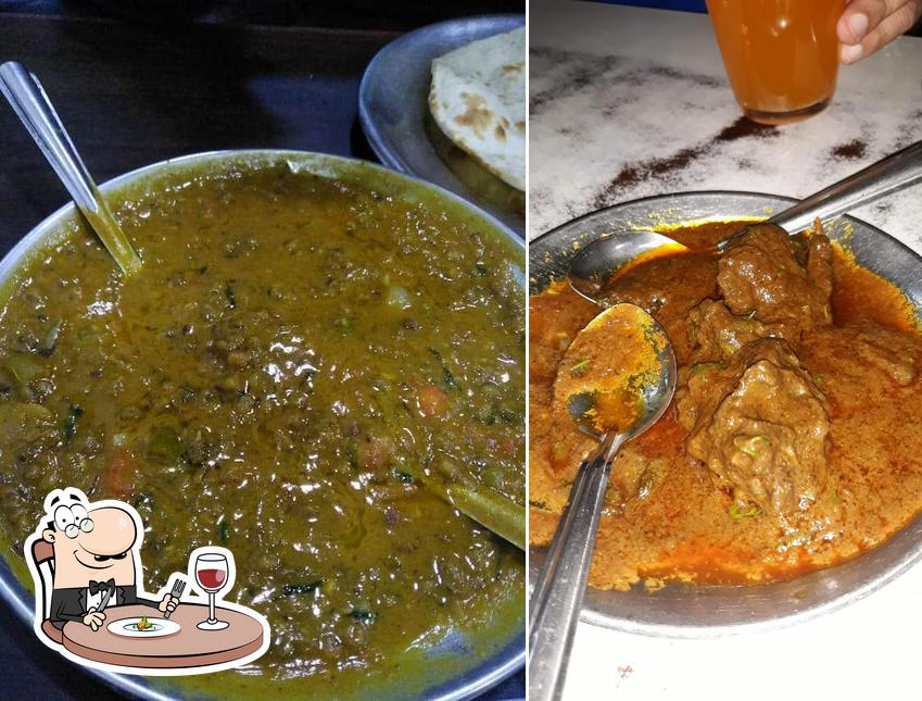 Food at Punjab Restaurant ( Kartar Da Dhaba )Since 1955