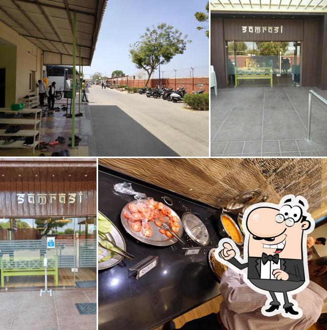 The exterior of Samrasi Premium Gujarati dinning