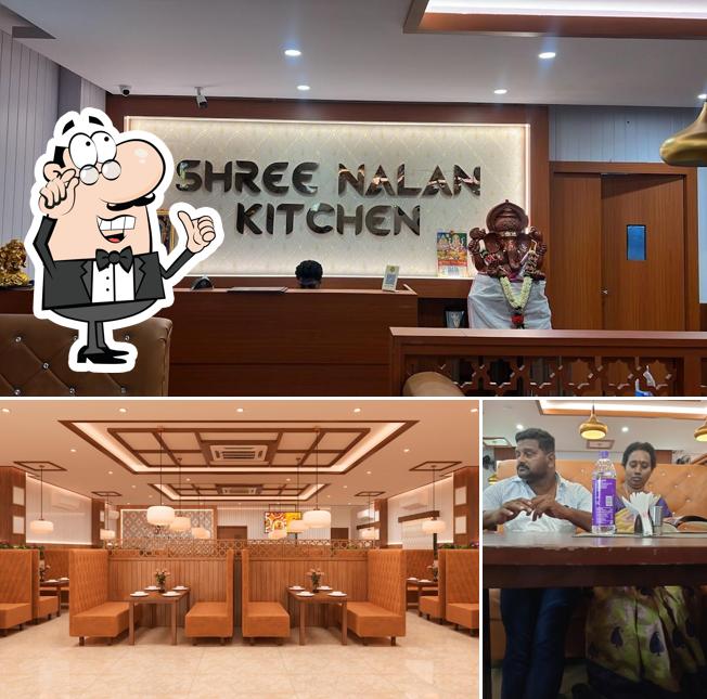 The restaurant's interior and beverage