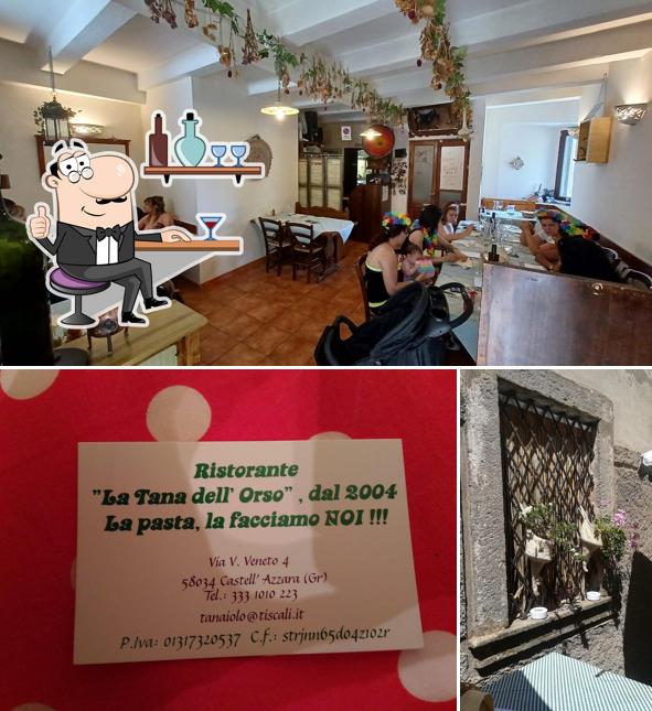 Dai un'occhiata agli interni di Ristorante La Tana Dell'Orso