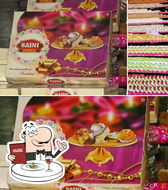 Food at Saini Sweets