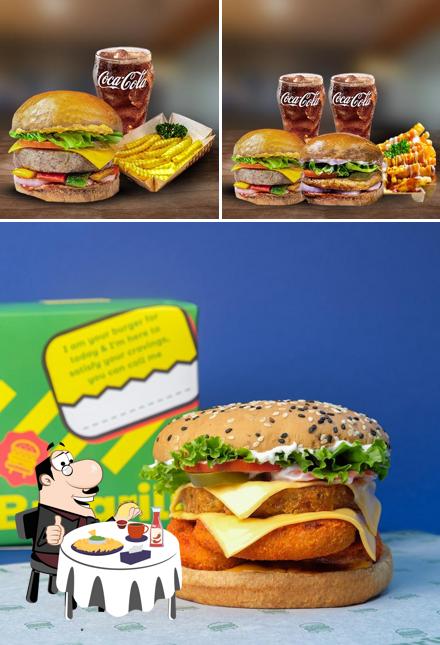 Hamburger at Burgrill