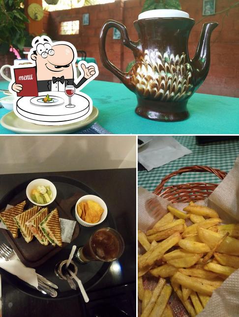 This is the photo displaying food and beverage at Ebonys Cafe Restaurant