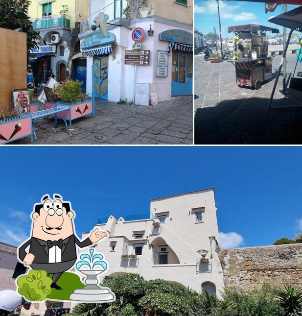 Puoi goderti l'aria fresca dal dehors di Cuore Azzurro