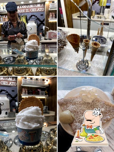 Cibo al Gelateria Polo Nord