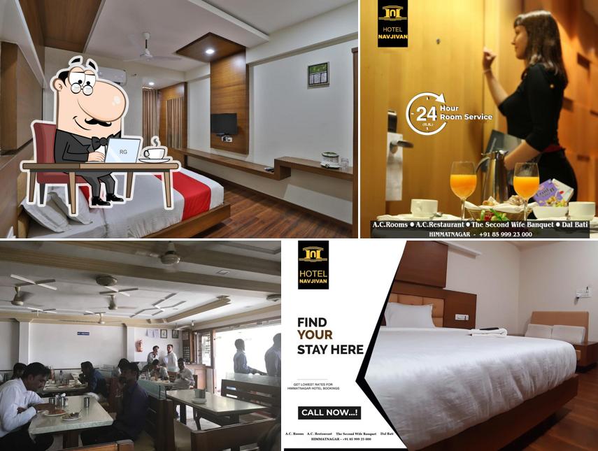 The interior of HOTEL NAVJIVAN DAL BATI & RESTAURANT - Famous Dal Bati, Rooms And Restaurant, Guest House