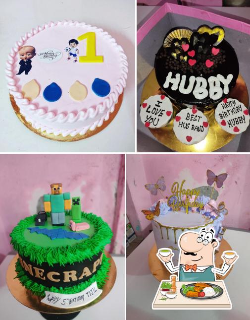 Food at Krishna bakery