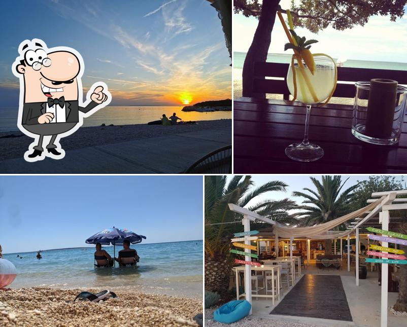 Puoi goderti l'aria fresca dal dehors di PALMA beach bar & fine food