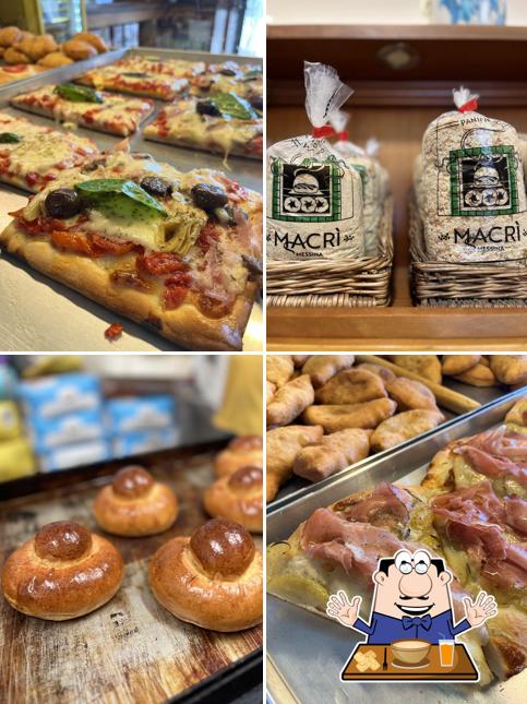 Cibo al Panificio Macrì