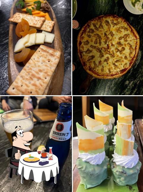 Cheese plate at Pintail Lounge