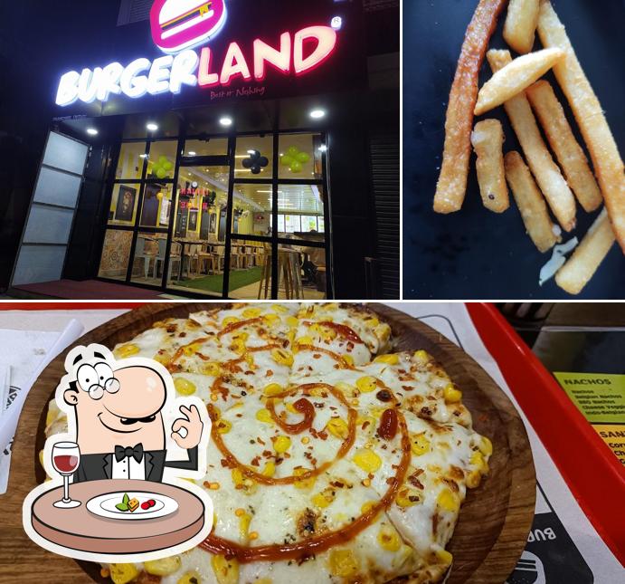 Food at Burgerland shahdol