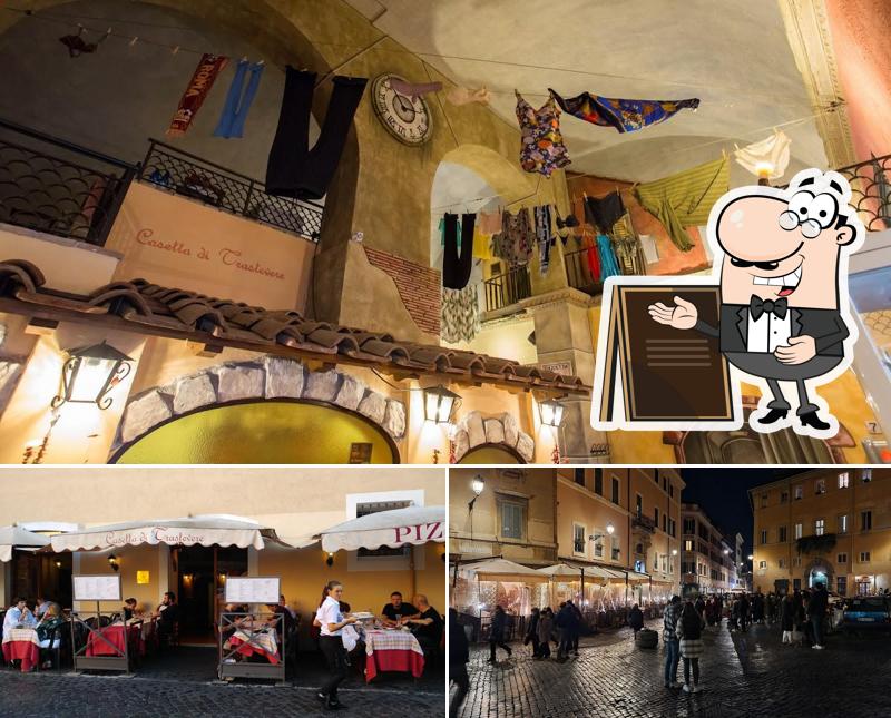 Gli esterni di Casetta di Trastevere