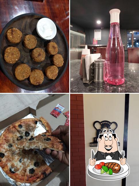 Get meat dishes at Fire Pizza
