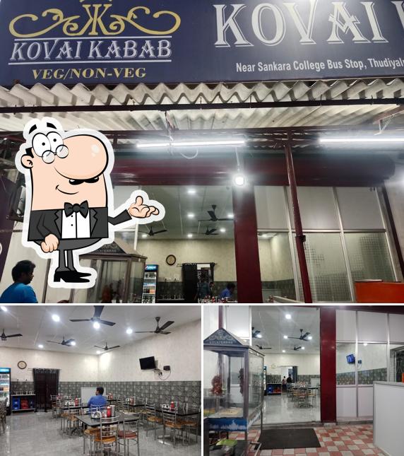 Check out how Kovai Kabab looks inside
