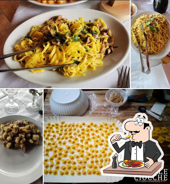 Tagliatelle al Ristorante Le Ciocche