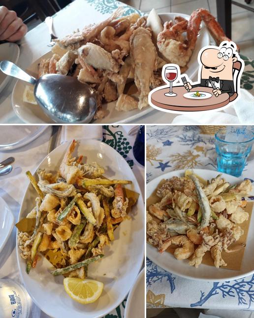 Fritto misto al Ristorante Pizzeria Delfino