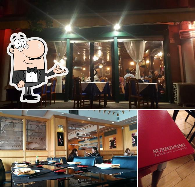 Gli interni di SUSHISSIMI