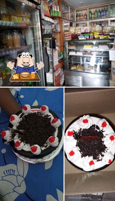 Check out the image depicting food and interior at Sweet Mart