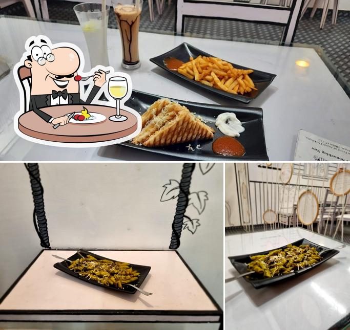 Food at The Sketchy Cafe & Club