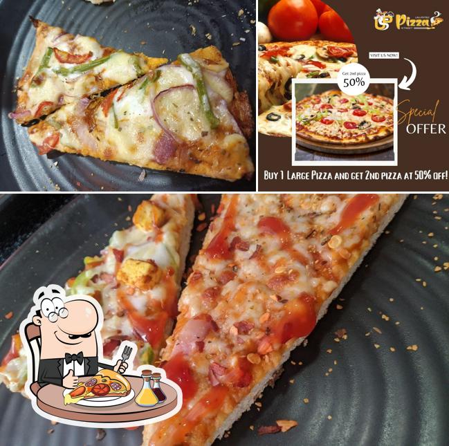 Get pizza at Unlimited Pizza Point