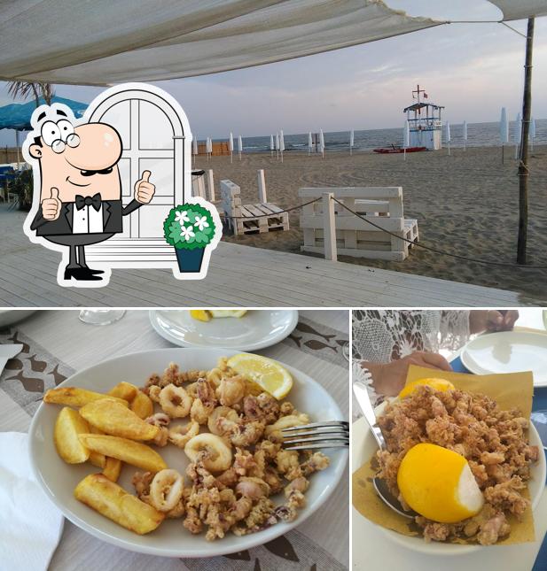 Puoi goderti l'aria fresca dal dehors di Ristorante RED BEACH