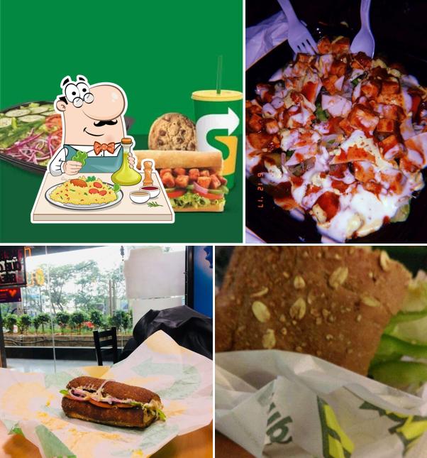Food at Subway Mayfair Bldg Begumpet