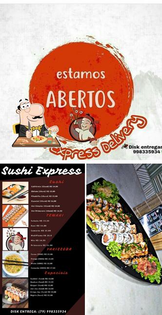 Comida em Sushi Express