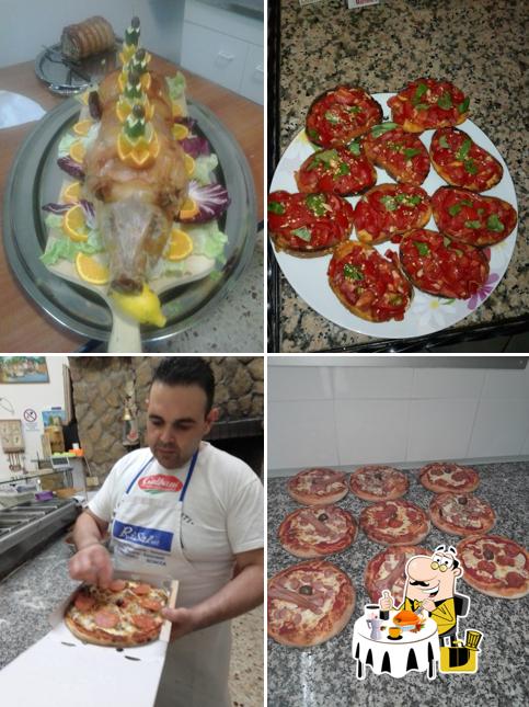Cibo al Pizzeria Belle Arti