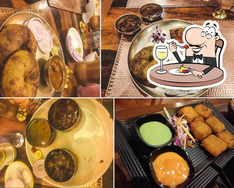 Food at Kath N Ghat restaurant