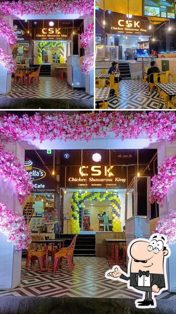 The interior of CSK Chicken Shawarma King