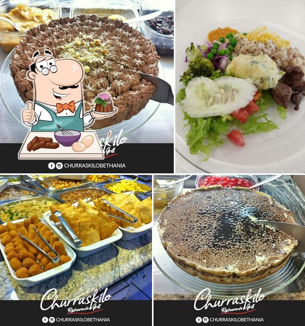 Peça uma das sobremesas