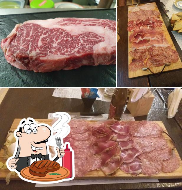 Prenditi i piatti di carne a De gustibus
