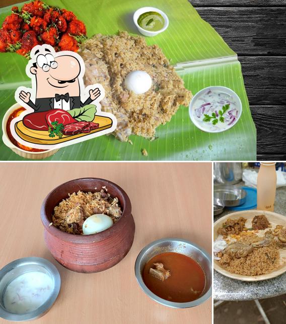 Pick meat dishes at Deepti Biryani Bucket Biryani Home Made Biryani Pre-order Take Away Gravies Party Orders