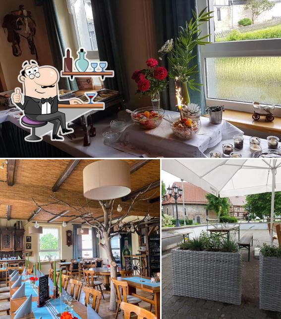 Unter anderem finden Sie innere und lebensmittel im Eichsfeldsaloon