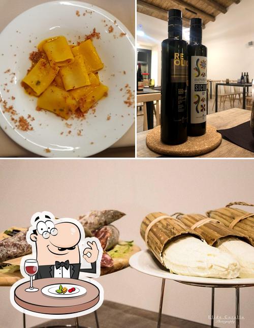 La cibo e birra del ristorante