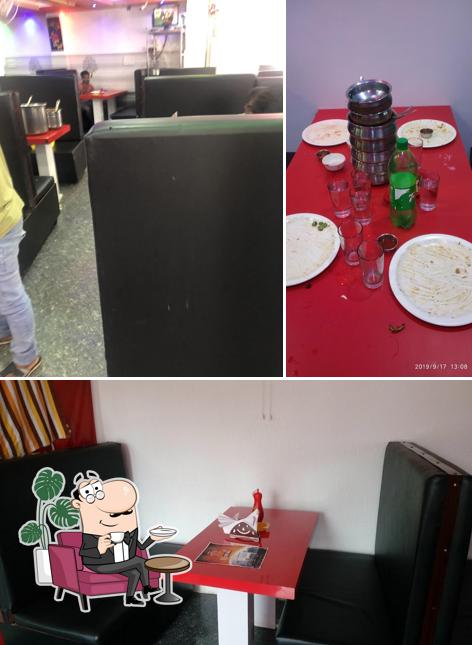 The interior of K T P FAMILY RESTAURANT & CHICKEN SHOP