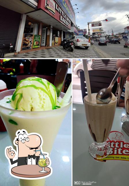 Take a look at the image depicting drink and exterior at Little Bites Bakers Kanjikuzhy