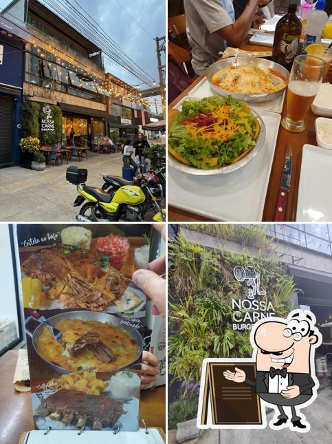 O exterior do Nossa Carne