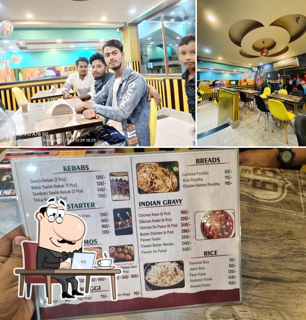 The interior of One Bite Arambagh