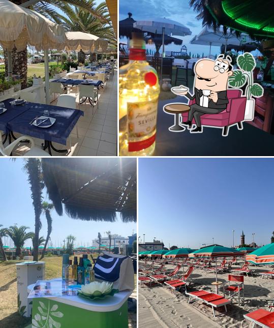 Siediti a un tavolo di Ristorante La Contessa Specialita' Pesce Fresco Cocktail Bar Stabilimento Balneare Civitanova Marche