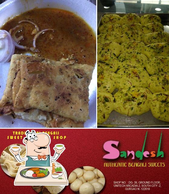 Food at Sandesh Authentic Bengali Sweets
