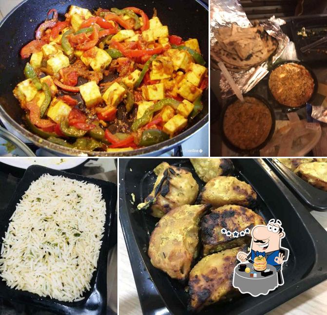 Food at Tandoori Trumpets