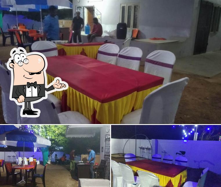 The interior of VK GARDENS DHABA