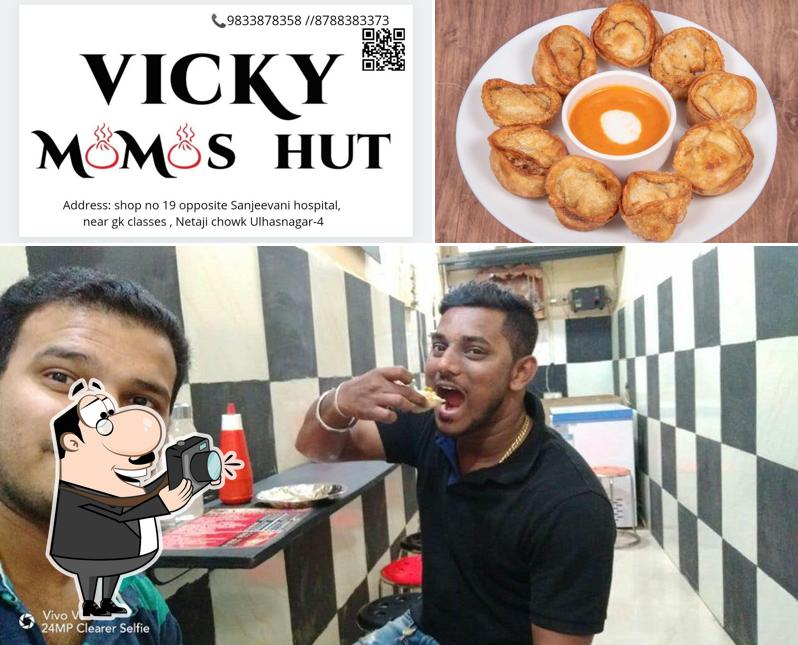 Look at the pic of Vicky Momos Hut