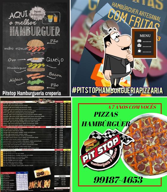 pitstop hamburgueria pizzaria