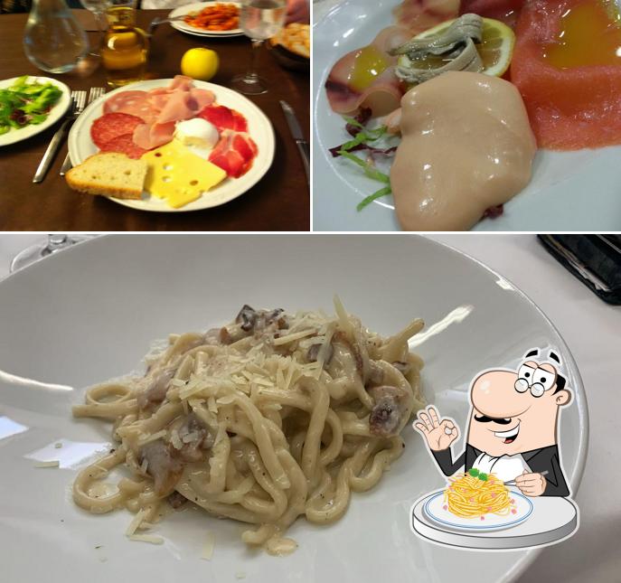 Spaghetti alla carbonara al Ristorante Sabina