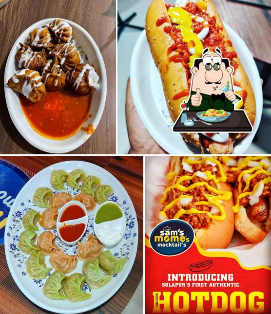 Meals at Sam's Momos Solapur